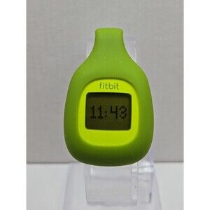 Fitbit Zip FB301C Clip Activity Tracker Green Tested New Battery Works Good